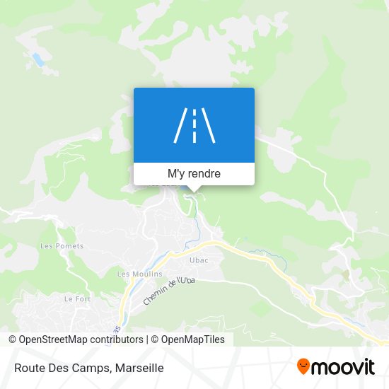 Route Des Camps plan