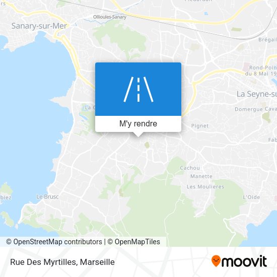 Rue Des Myrtilles plan