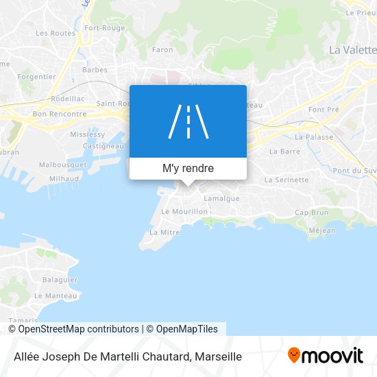 Allée Joseph De Martelli Chautard plan