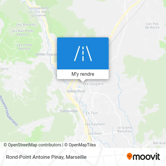 Rond-Point Antoine Pinay plan