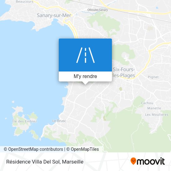 Résidence Villa Del Sol plan