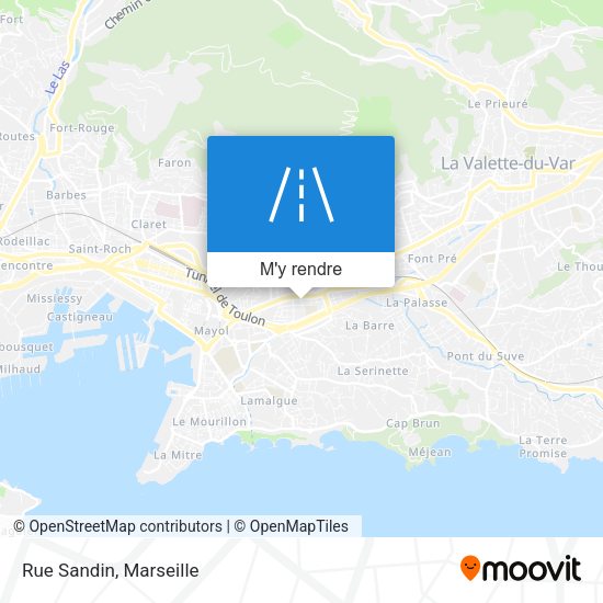 Rue Sandin plan