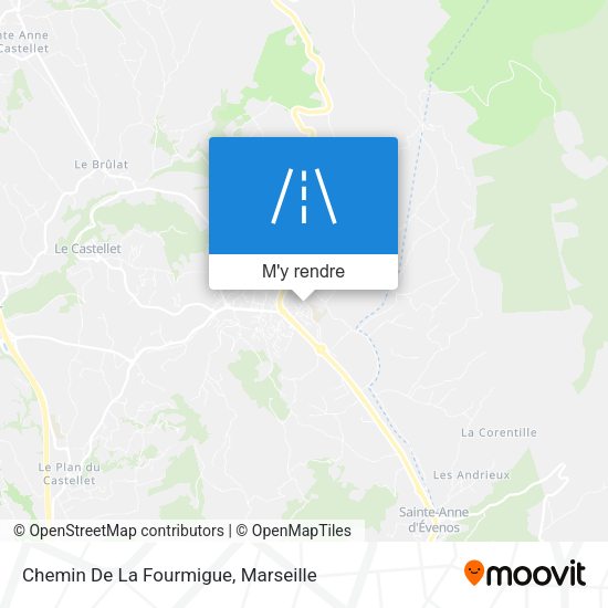 Chemin De La Fourmigue plan