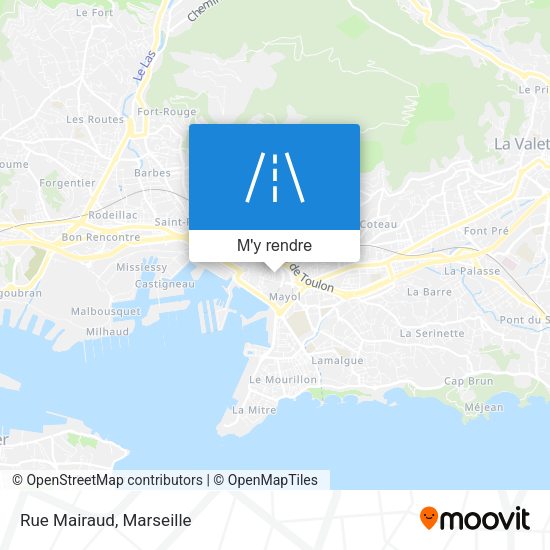 Rue Mairaud plan