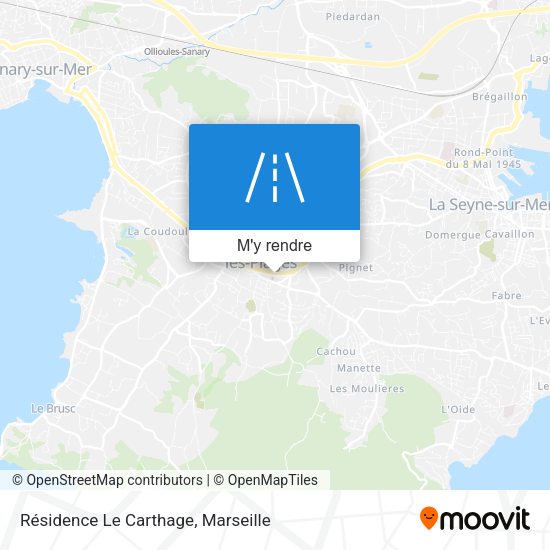 Résidence Le Carthage plan