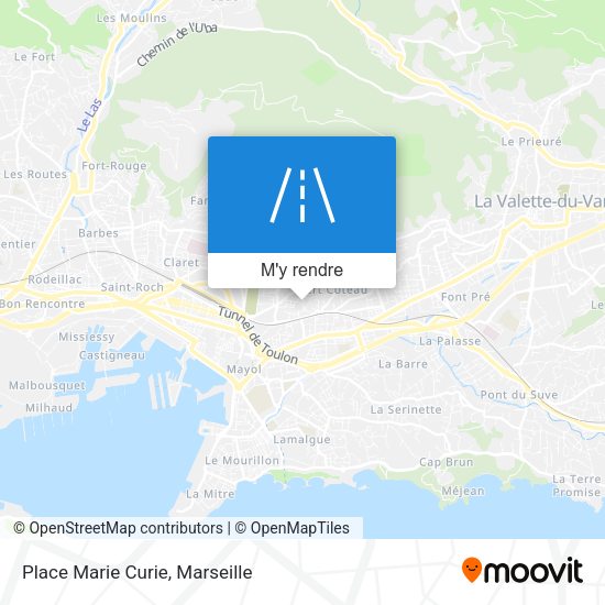 Place Marie Curie plan