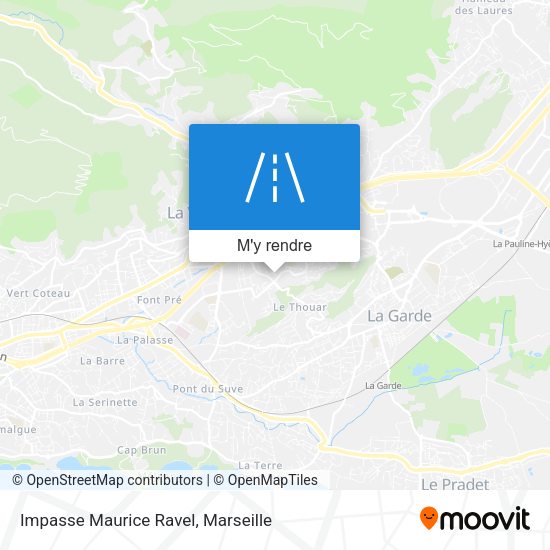 Impasse Maurice Ravel plan