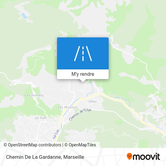 Chemin De La Gardanne plan