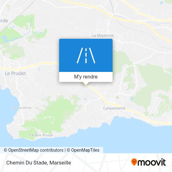 Chemin Du Stade plan