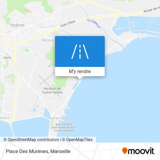 Place Des Murènes plan