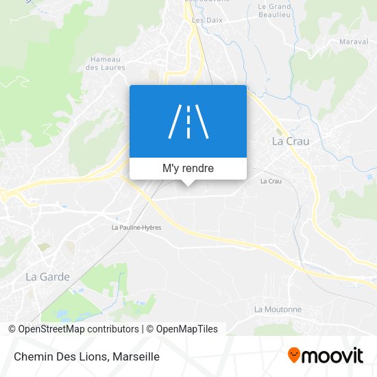 Chemin Des Lions plan