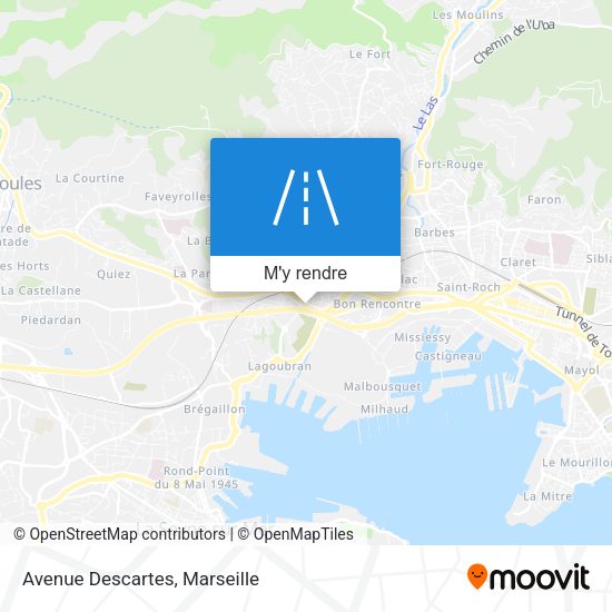 Avenue Descartes plan