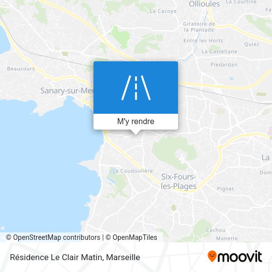 Résidence Le Clair Matin plan