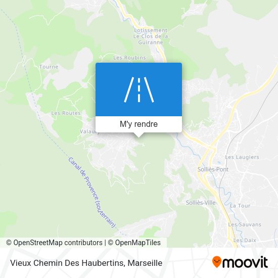 Vieux Chemin Des Haubertins plan