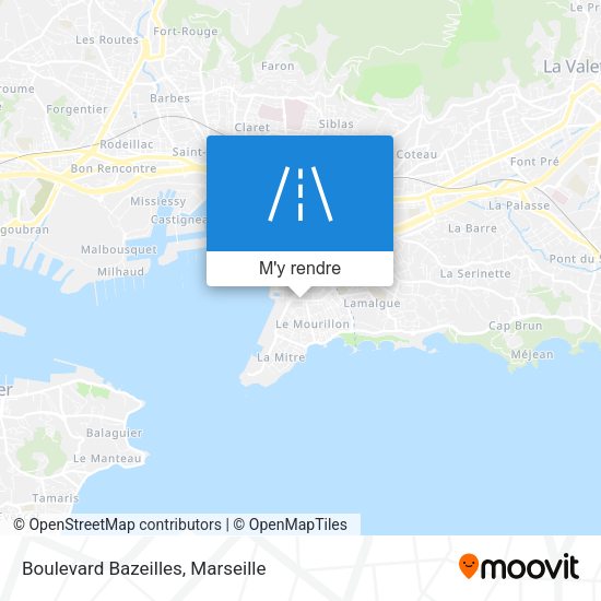 Boulevard Bazeilles plan