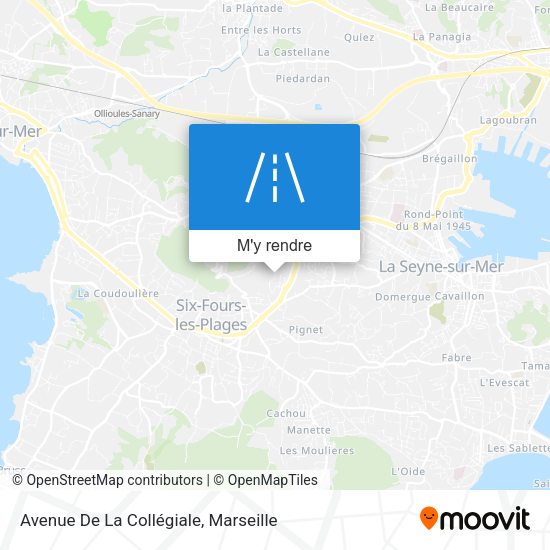 Avenue De La Collégiale plan