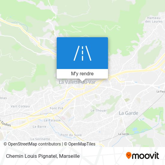 Chemin Louis Pignatel plan