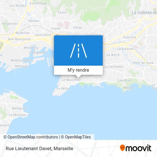 Rue Lieutenant Davet plan