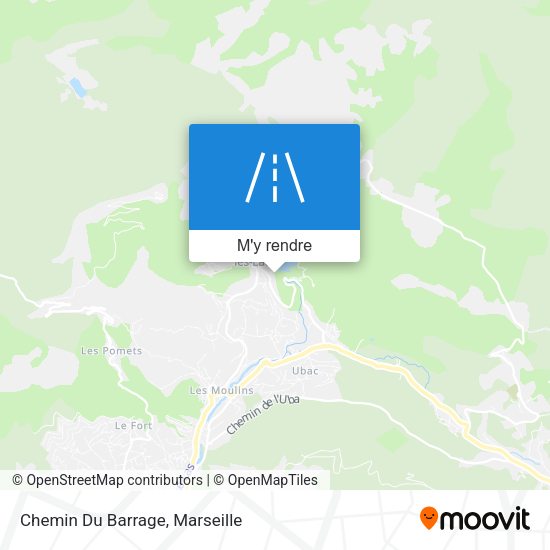 Chemin Du Barrage plan