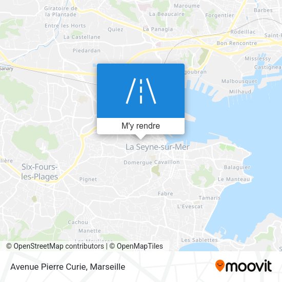 Avenue Pierre Curie plan