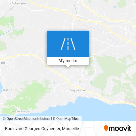 Boulevard Georges Guynemer plan