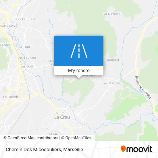 Chemin Des Micocouliers plan