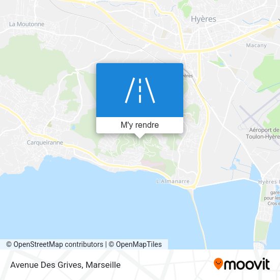 Avenue Des Grives plan