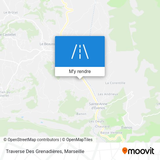 Traverse Des Grenadières plan