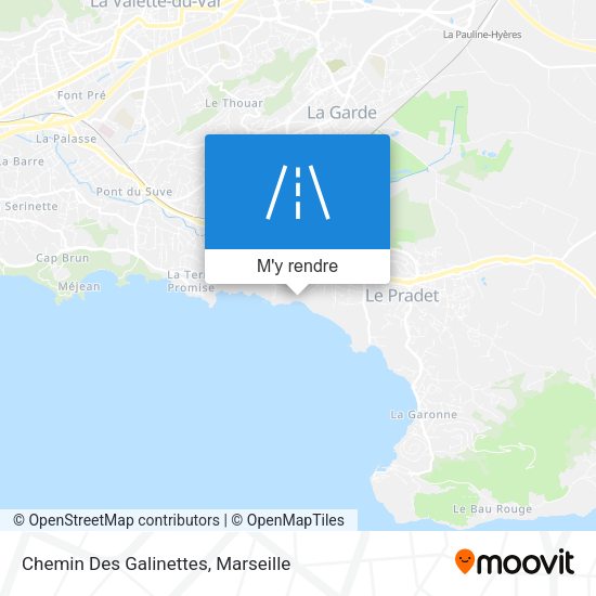 Chemin Des Galinettes plan