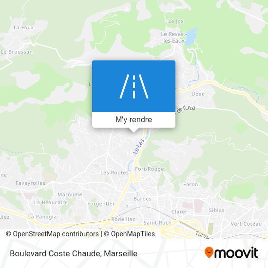 Boulevard Coste Chaude plan