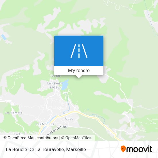 La Boucle De La Touravelle plan