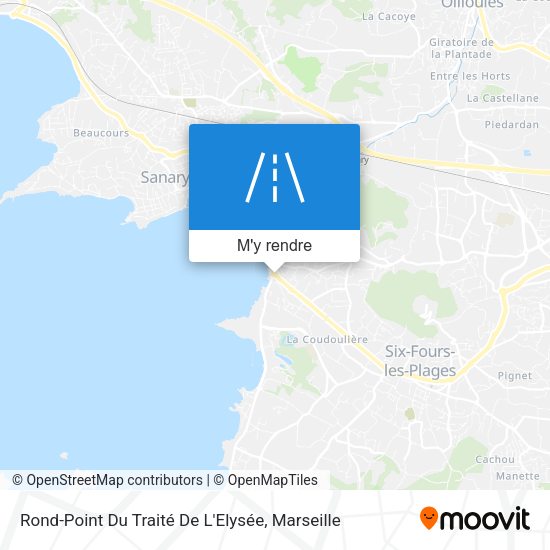 Rond-Point Du Traité De L'Elysée plan