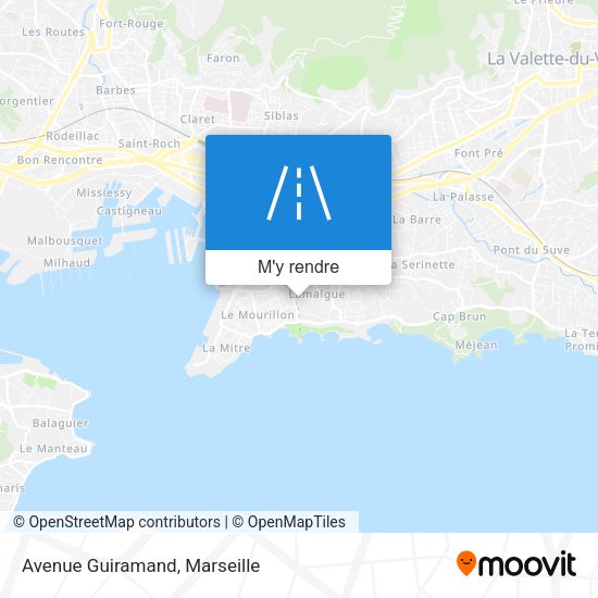 Avenue Guiramand plan