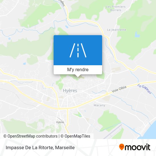 Impasse De La Ritorte plan