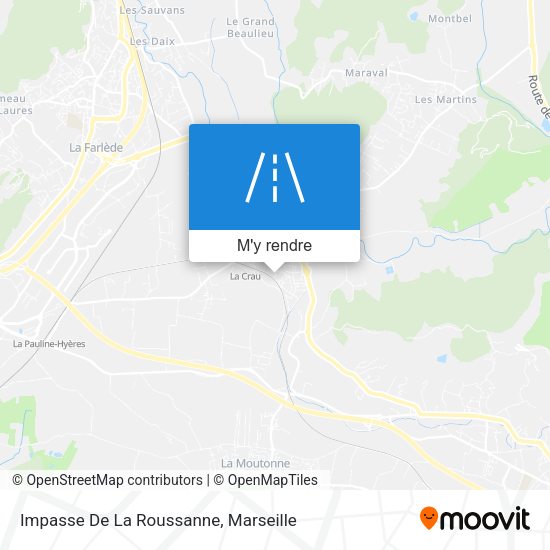 Impasse De La Roussanne plan
