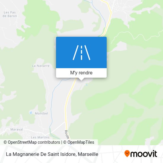 La Magnanerie De Saint Isidore plan