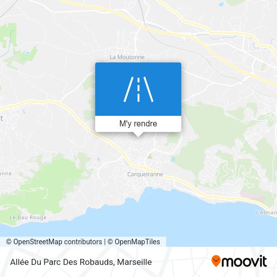 Allée Du Parc Des Robauds plan