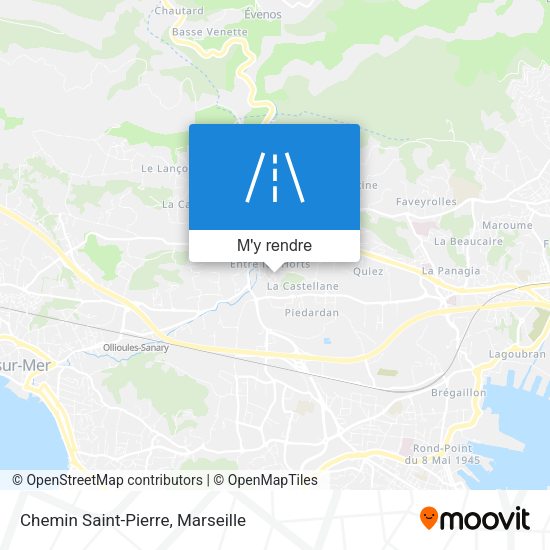 Chemin Saint-Pierre plan