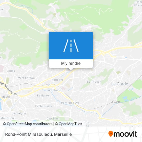 Rond-Point Mirasouléou plan