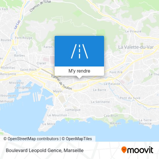 Boulevard Leopold Gence plan
