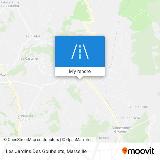 Les Jardins Des Goubelets plan