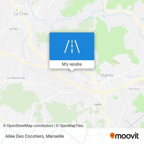 Allée Des Cocotiers plan
