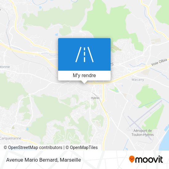 Avenue Mario Bernard plan