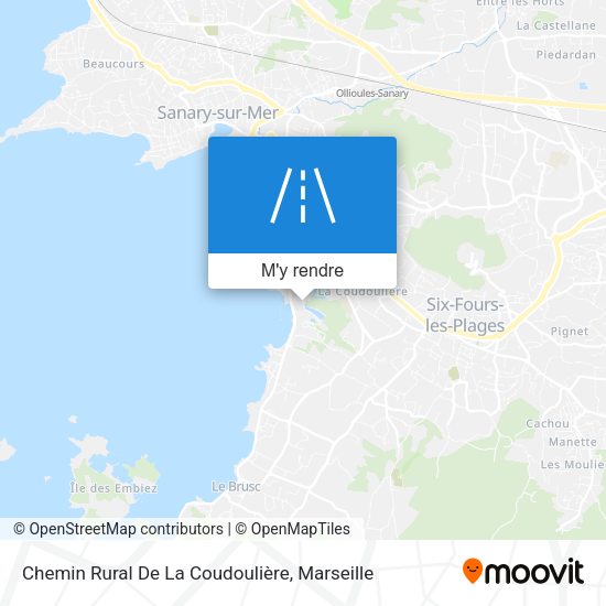 Chemin Rural De La Coudoulière plan