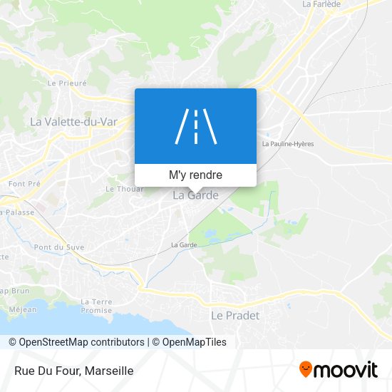 Rue Du Four plan