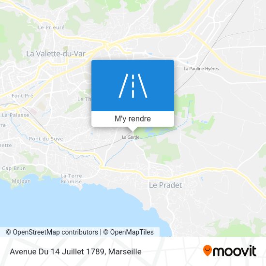 Avenue Du 14 Juillet 1789 plan