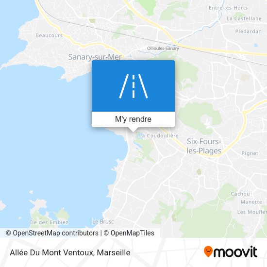 Allée Du Mont Ventoux plan