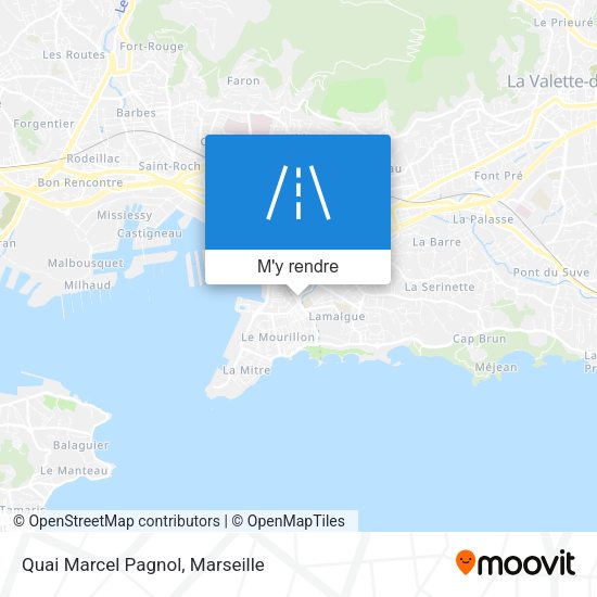 Quai Marcel Pagnol plan