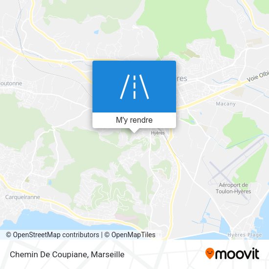 Chemin De Coupiane plan