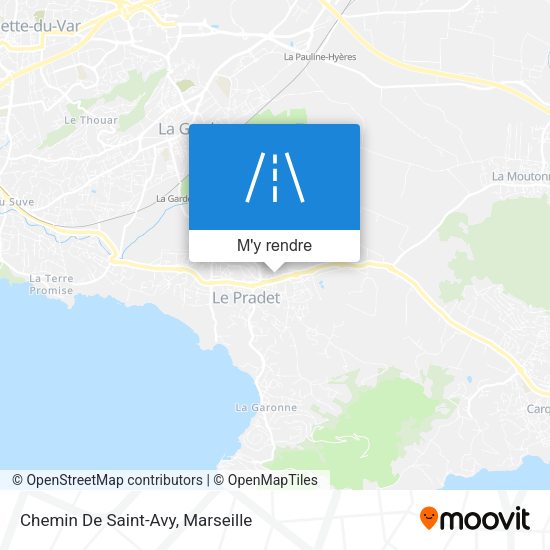 Chemin De Saint-Avy plan